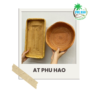 RECHERCHE CHAUDE Articles de cuisine en rotin fabriqués à la main Solutions uniques pour le stockage des aliments! - Product Image 4