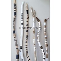 Couleur et design personnalisés disponibles, bâtons de marche en bois de qualité exclusive avec support et support du fabricant indien