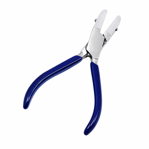 Nylon Jaw Pliers Jewelry Making Tool Non Scratch Flat Nose Pliers <b>Wire</b> Wrapping <b>Craft</b> Tool Ergonomic Grip - Product Image 1
