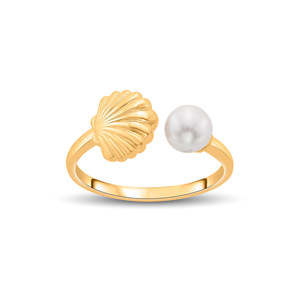 แหวนมุกคอลเลคชั่น Pearl & Shell Cascade Ocean - Product Image 2