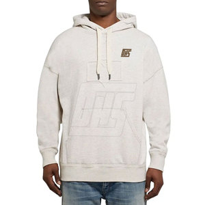 เสื้อมีฮู้ดลายนูนของผู้ชายเสื้อมีฮู้ดลำลองปักลายสไตล์สตรีทแฟชั่นสวมใส่สบาย - Product Image 2