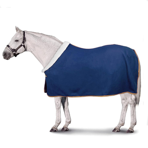 Personalizar FLEECE Horse Rug Soft Warmth Ligero Precio bajo Horse Fleece Cooler Contraportada - Product Image 6