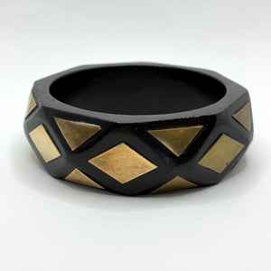 Brazalete de latón crudo de 69mm, brazalete de incrustaciones, brazalete de canal en blanco, pulsera ancha hecha a mano, latón crudo - Product Image 6