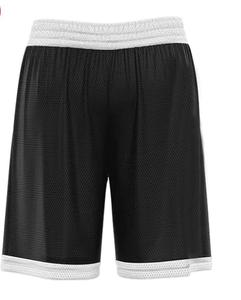 Shorts de basket-ball personnalisés pour hommes et jeunes, en polyester, style hip-hop, respirants, options grandes tailles, cousus - Product Image 4