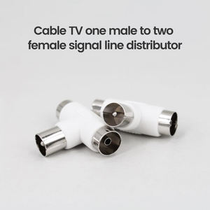 9,5mm macho a 2*9,5mm hembra adaptadores y conectores de la red - Product Image 2