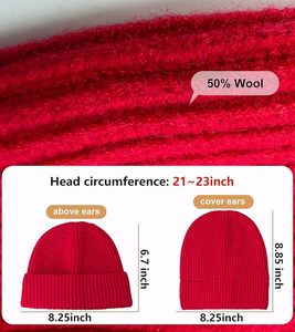 Bonnet en tricot chaud chapeau d'hiver unisexe bonnet épais et souple Logo personnalisé OEM ODM offre en gros à l'usine - Product Image 4