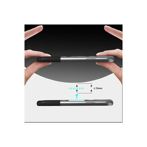 Coque magnétique en silicone noir antichoc compatible MagSafe pour iPhone 11 Pro Max, finition givrée spéciale - Product Image 3