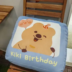 KiKi QUOKKA Festive Print Large Birthday Balloon Style Cushion Extra Comfortable <b>Wearable</b> <b>Blanket</b> - Product Image 4