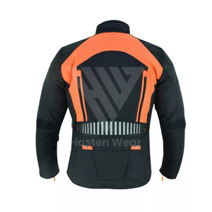 Vêtements de protection complète Vestes de course et d'équitation pour hommes Manteaux Cordura coupe-vent respirants Veste de sport imperméable - Product Image 4