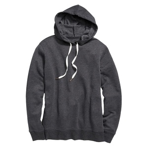 Sweat à capuche en coton French Terry pour femme, coupe ajustée décontractée, manches longues, cordon de serrage, couleur unie brodée, respirant, hiver - Product Image 3