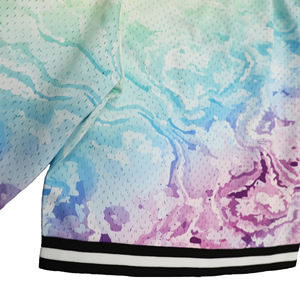 กางเกงขาสั้นออกกำลังกายผ้าโพลีเอสเตอร์สำหรับผู้ชายกางเกงขาสั้นเล่นฟิตเนสผ้าตาข่ายแนวสตรีทกางเกงขาสั้นออกแบบได้ตามต้องการเป็นมิตรต่อสิ่งแวดล้อม - Product Image 3