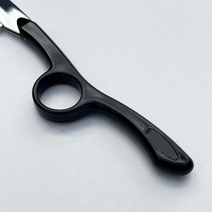 Right <b>Handed</b> Hair Thinning <b>Scissors</b> Stainless Steel Blade Plastic Handle 6.5 Inch Razor Cut Styling Tool - Product Image 5