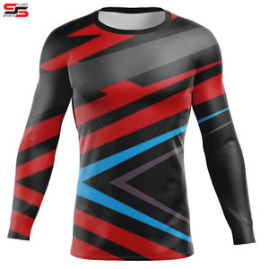 Nueva llegada Sublimación Impresión Rash Guard Mejor alta calidad Rash Guard para hombres Transpirable Rash Guard - Product Image 5