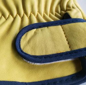 ที่มีคุณภาพสูงสวนขับรถถุงมือโลโก้ที่กำหนดเองความปลอดภัยหนังกลางแจ้งทำงานถุงมือฤดูหนาว - Product Image 4