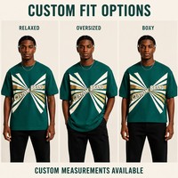 T-shirt pour homme à manches courtes, col rond, coupe ample, streetwear, impression graphique personnalisée avec motif