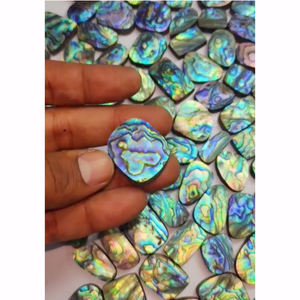 ไข่มุกเปลือกหอยเป๋าฮื้อธรรมชาติจำนวน102ชิ้นขนาด18มม. ถึง30มม. ทรงลูกแพร์ทรงรีทรงสี่เหลี่ยมมุมฉาก3650ชิ้นต่อชุดไอรอคพลอยคุณภาพจากเรา $192 - Product Image 2