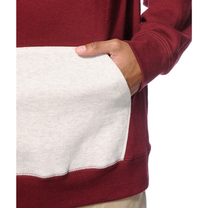 Customized High Quality Men's Pullover Hoodies Drop Shoulder Casual Fleece Winter Wholesale Customized Solid Pattern - Product Image 3