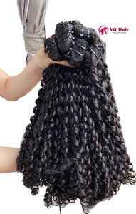 Extensiones de cabello virgen vietnamita natural de la mejor calidad 100% para estilo rizado Pixie de Vietnam para mujeres negras - Product Image 6