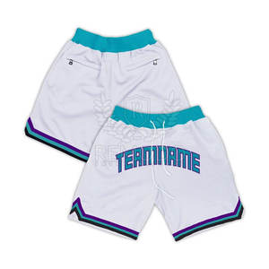 Shorts de basket-ball respirants, couleur et logo personnalisés, 100% polyester, entraînement sportif, vente en gros - Product Image 4