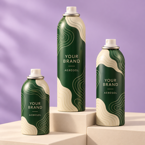 Latas de Aerosol de Aluminio Vacías de Alta Calidad, OEM ODM, Envases Metálicos al por Mayor para Protector Solar, Laca para el Cabello, Envases Cosméticos - Product Image 5
