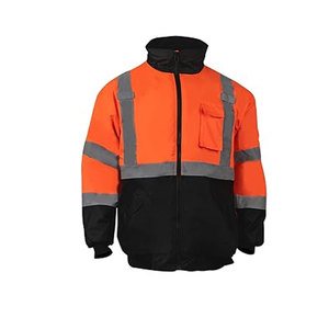 2025 mejor precio Hi Vis reflectante chaqueta de seguridad vial hombres transpirable Hi Vis chaqueta de seguridad en Pakistán trabajo al aire libre chaqueta M - Product Image 5