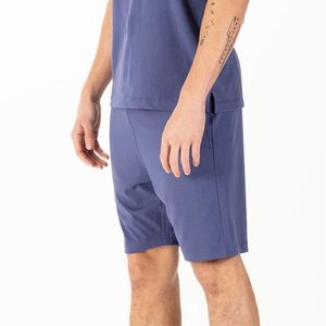 Gran oferta, conjunto doble informal, pantalones cortos y camisa para hombre, conjunto para correr, transpirable, logotipo personalizado, ropa deportiva para gimnasio, conjunto doble de alta calidad para hombre - Product Image 3