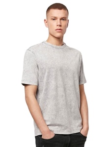 T-shirts pour hommes 100% coton tricoté à l'acide lavé surdimensionné coupe ample 300 GSM avec logo personnalisé séchage rapide Streetwear - Product Image 5