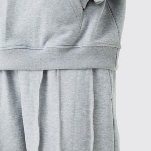 Chándal Vintage con Parche Desgastado para Hombre, Conjunto de Chándal con Capucha y Llamarada, Ropa de Calle, Lavado con Ácido, Sun Fade - Product Image 5