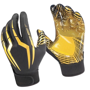 ถุงมืออเมริกันฟุตบอลแบบมืออาชีพถุงมือกีฬาเครื่องรับสัญญาณอเมริกันเหนียวสูง - Product Image 5