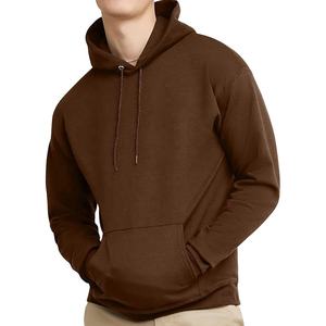 Sudaderas con capucha y sudaderas de algodón transpirable para hombre Logotipo personalizado Jersey liso en blanco Sudadera con capucha de peso pesado de gran tamaño para hombre Estampado - Product Image 1