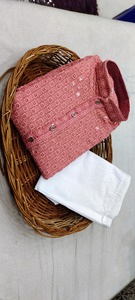 Pijama Kurta pesado tradicional para hombre, diseño de rayón de alta calidad, fiesta de estrellas de ensueño, ropa informal, proveedor indio cosido - Product Image 3