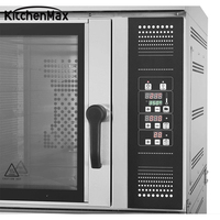 Équipement de boulangerie haut de gamme électrique/gaz de luxe KitchenMax Four à convection électrique/gaz à 5 plateaux Four à convection commercial à 5 plateaux