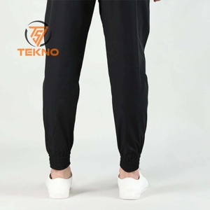 Vente en gros OEM Joggers personnalisés Pantalons de survêtement de haute qualité pour hommes Pantalons de survêtement en tricot gaufré Pantalons de survêtement baggy pour hommes - Product Image 5