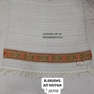 Chales de lana estampados de invierno de estilo tibetano chales de lana estampados modernos de la India chal de lana estampado de flores chal de lana de invierno - Product Image 1