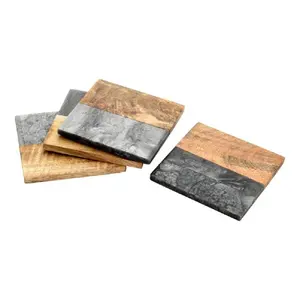 ไม้ฟิวชั่นและหินแกรนิตเอฟเฟคชิ้นครึ่งและครึ่งรถไฟเหาะหรือฮาร์ดแวร์นำโชคไม้ฟิวชั่นและหินแกรนิต - Product Image 3