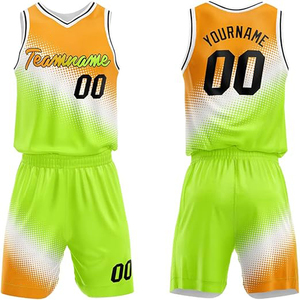 Uniforme de Baloncesto Personalizado Transpirable de Secado Rápido, Camiseta Deportiva, Pantalones Cortos de Baloncesto para Hombre - Product Image 6