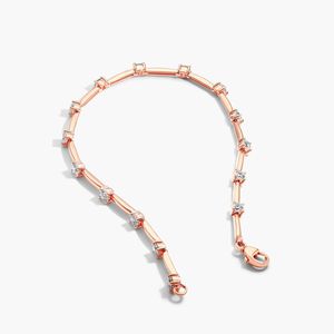 Pulsera de tenis con diamantes de moissanita de 8 pulgadas, plata 925 y acabado en oro de 10 quilates, joyería helada Premium, regalo de moda perfecto para todos los géneros - Product Image 6