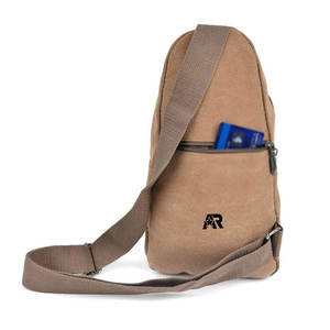 Sac bandoulière imperméable avec fermeture éclair sécurisée et options de personnalisation du logo - Product Image 4