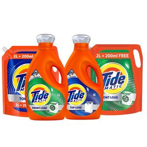 Detergente para ropa al por mayor Tide Liquid Carga frontal 850ml Detergente para ropa Premium de alta eficiencia - Product Image 4