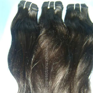 2026 Precio de fábrica sin enredos Entrega rápida Negro natural Dyeable 100% 2026 Extensión de cabello crudo recto - Product Image 1