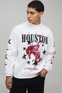 Sudadera con Capucha para Hombre, 100% Algodón, Personalizada, Estilo Urbano, Hombros Caídos, Corte Regular, Tejido Grueso French Terry, Cuello Redondo, Transpirable para Invierno - Product Image 4