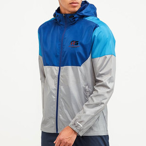 Veste coupe-vent de sport pour homme, veste légère résistante à l'eau, veste coupe-vent de randonnée en plein air pour homme - Product Image 1