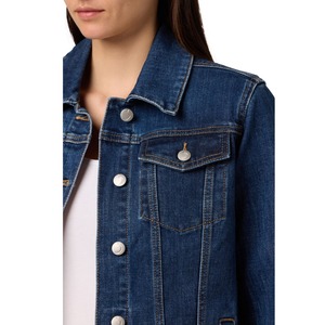 Nouvel arrivage de jeans grande taille Veste en jean ample pour femmes Veste en jean avec poches Vestes pour filles Fournisseur du fournisseur BD - Product Image 3