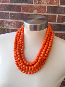 Joyería con cuentas de moda transfronteriza europea americana, collar de cuentas colorido multicapa exagerado Retro POR HF CRAFTS - Product Image 6