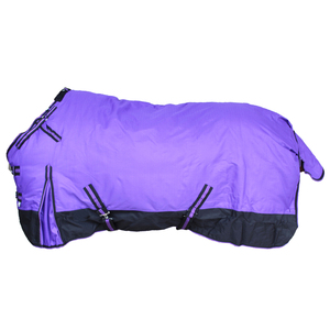 Couverture de cheval imperméable en gros couverture de cheval d'hiver respirante à vendre couverture de cheval d'hiver bleu chaud couverture de cheval de tapis d'intérieur d'hiver - Product Image 5