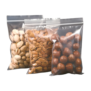 Sac en plastique avec fermeture éclair clair Zip meilleure qualité noir translucide fermeture éclair sac fermeture éclair sac emballage alimentaire - Product Image 5