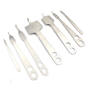 Hohmann Juego de Retractor de 7 Piezas de Acero Inoxidable Grado Quirúrgico Manual Autoclavable Reutilizable Instrumentos Ortopédicos Certificado CE - Product Image 3
