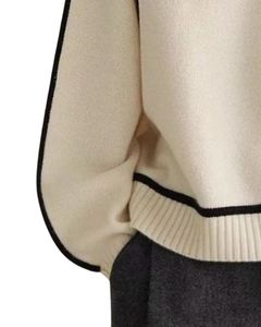 Manufacturer Customized Turtleneck Knit Sweater For <b>Women</b> Winter <b>Warm</b> Soft Pullover Long Sleeve Casual Loose Fit Fashion Top - Product Image 5