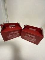 Carpeta de Papel de Arte Reciclable de Marca Popular, con Relieve Personalizable, Laminación Brillante, Contenedor de Almacenamiento para Alimentos, Hecho en Vietnam, para Pasteles