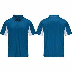 T-shirt polo 100% polyester personnalisé de haute qualité pour hommes, impression par sublimation, conception à manches courtes à séchage rapide - Product Image 1